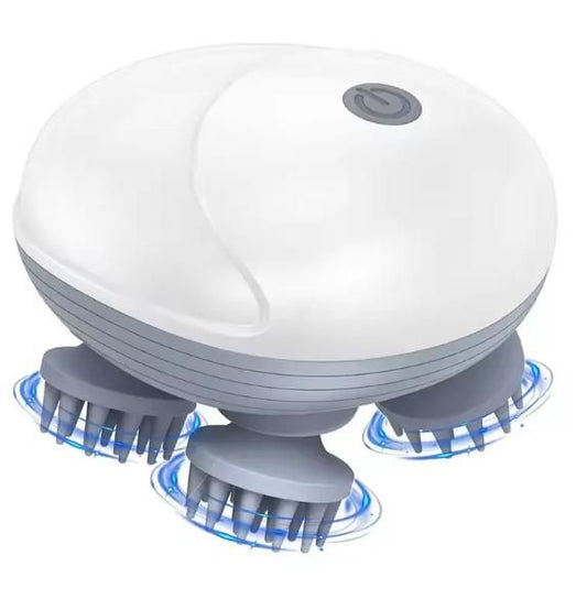 Anti Hair Loss Waterproof Smart Heads Massage Machine Hair Electric Vibrating Scalp Head Massager