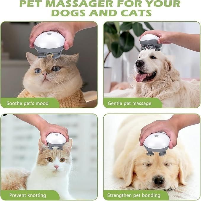 Anti Hair Loss Waterproof Smart Heads Massage Machine Hair Electric Vibrating Scalp Head Massager
